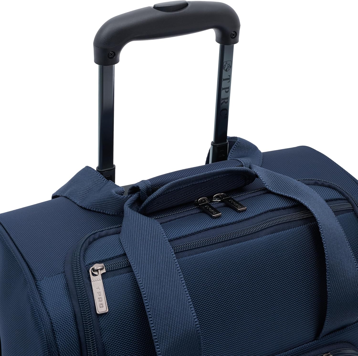 TPRC Smart Under Seat Carry-On Luggage with USB Charging Port, Navy Blue, Underseater 15-Inch - Image 3