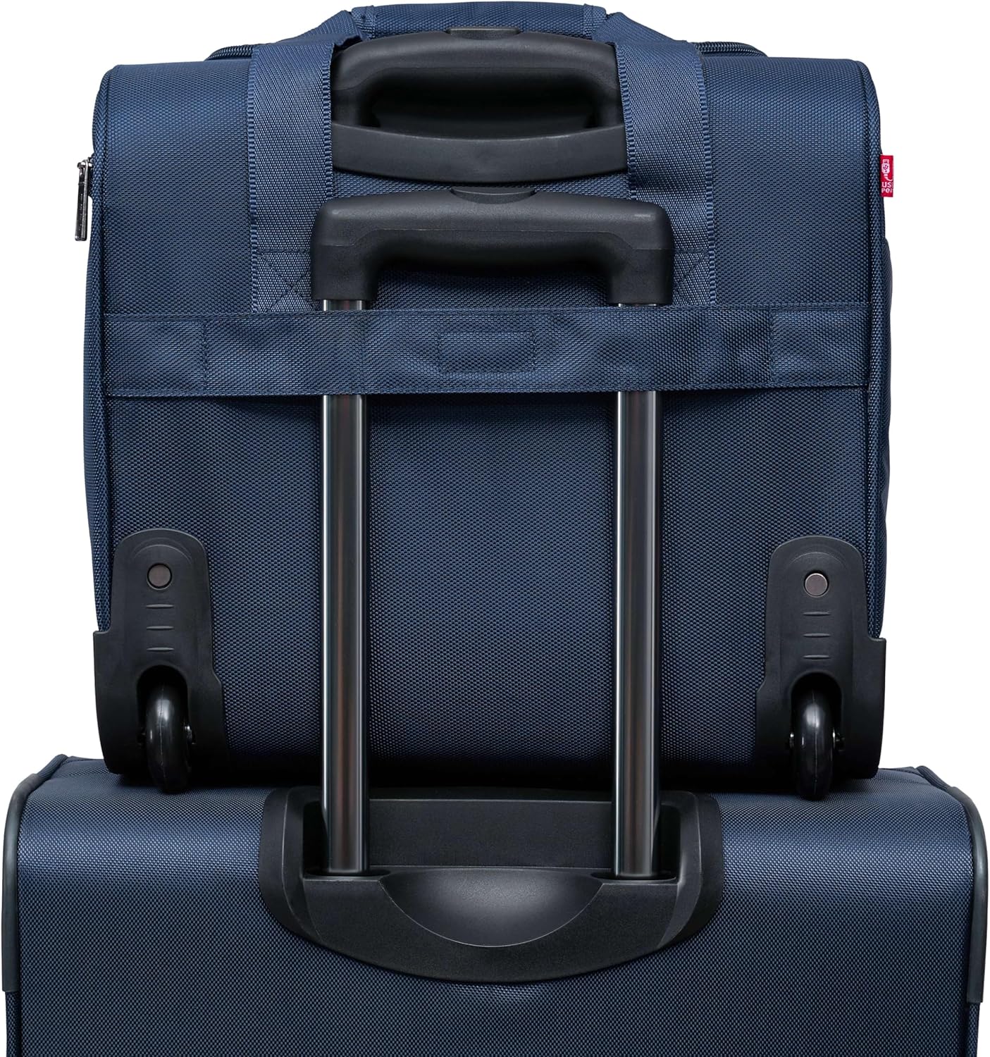 TPRC Smart Under Seat Carry-On Luggage with USB Charging Port, Navy Blue, Underseater 15-Inch - Image 6