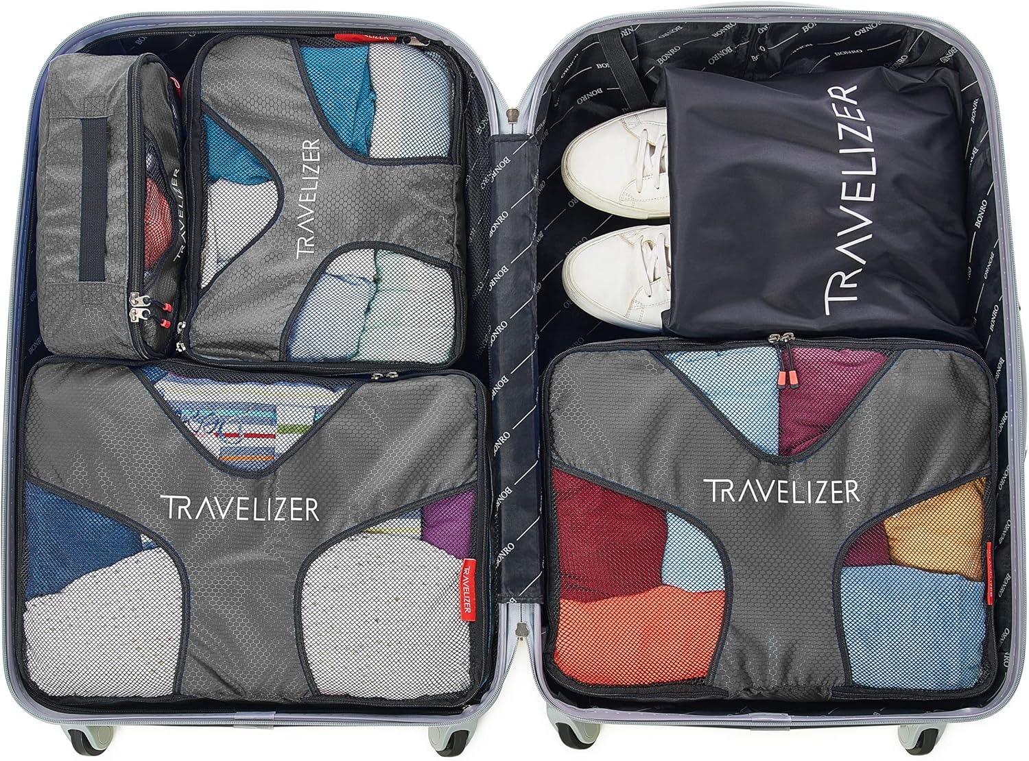 Travelizer - Travel Packing Cubes 5 pcs Luggage Organizer Set for Bag & Suitcase - Image 9